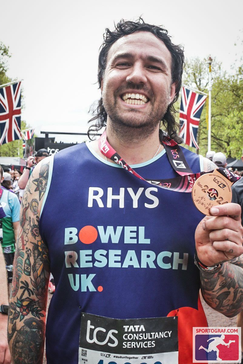 TCS London Marathon 2025 Bowel Research UK Bowel Research UK